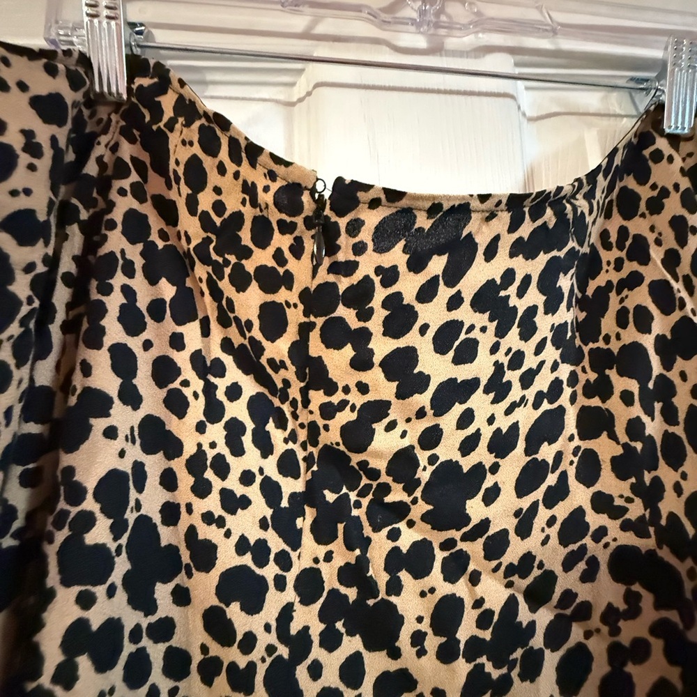 Reformation Black and Tan Maxi Skirt - Picture 5 of 5